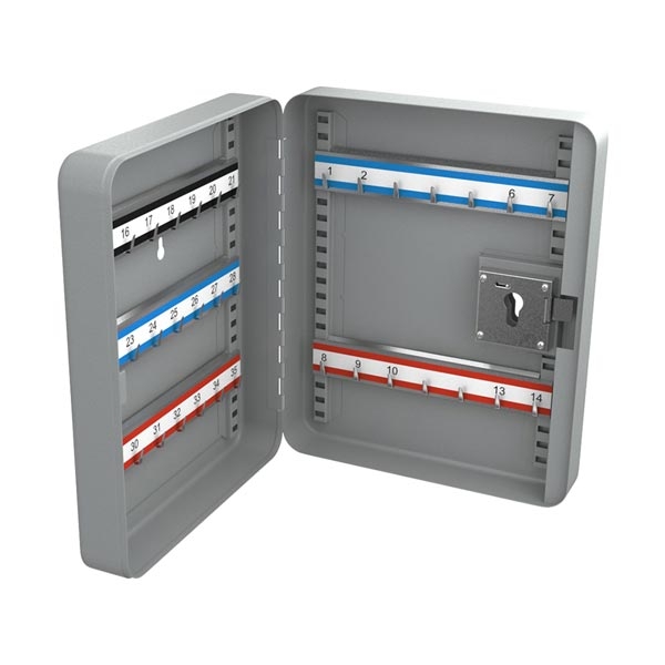 Ss 100 Pz Pz Key Cabinet Steel Grey 35 Hooks Attractive Design
