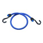 Set of 2 bungees "73600IN WIRE" 120cm - colour : dark blue