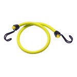Set of 2 bungees "73600IN WIRE" 100cm - colour : yellow