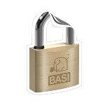 BASI sticker - padlock,