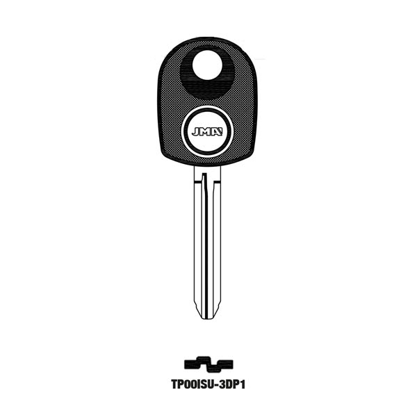Fahrzeug-Schlüsselrohling Leergehäuse, Standardschlüssel - Isuzu
