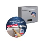BASI Sticker - Letterbox Lock fingerprint