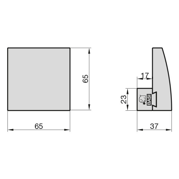 FS 65 Braun Fenster- und Fenstertürenzusatzsicherung